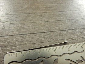 Korupiikki pallopää, 40x0.7mm, rst, 50kpl