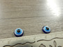 Kapussi pahansilmä, 8mm, sininen, 1kpl