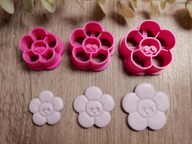 Muotti pääkallokukka, 25mm/30mm/35mm, 1kpl