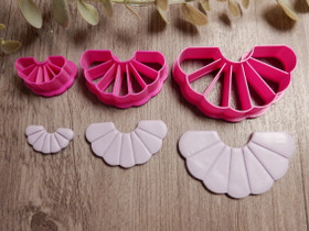 Muotti kaari, 25mm/35mm/45mm/50mm/60mm, 1kpl