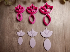 Muottisetti lotus, 45mm/55mm/65mm, 1setti