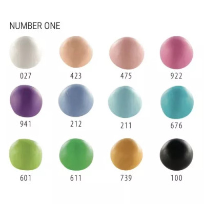 Cernit pastel, 12x 25g, 12 eri väriä, 1kpl POSTIPAKETTI TOIMITUS