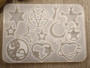 silikonimuotti tähti/kuu/sydän, 88x120x4mm, 1kpl