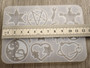 silikonimuotti tähti/kuu/sydän, 88x120x4mm, 1kpl
