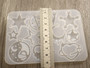 silikonimuotti tähti/kuu/sydän, 88x120x4mm, 1kpl