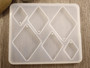 Silikonimuotti vinoneliö, 103x86x5.7mm, 1kpl