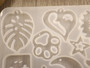 Silikonimuotti kuviot, 130x76x4mm, 1kpl