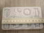 Silikonimuotti kuviot, 130x76x4mm, 1kpl
