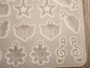 Silikonimuotti kuviot, 120×98×4mm, 1kpl