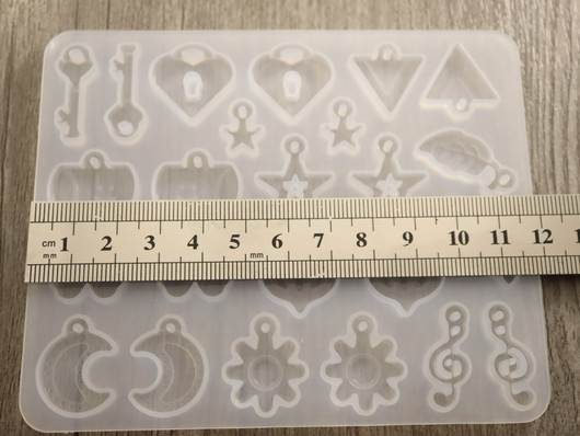 Silikonimuotti kuviot, 120×98×4mm, 1kpl