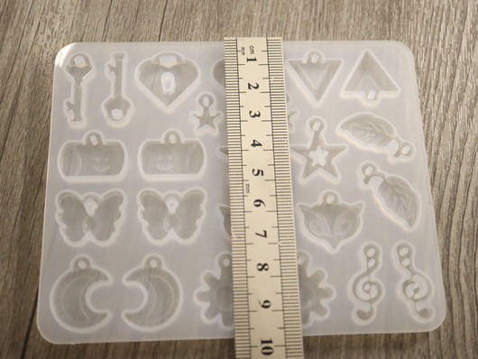 Silikonimuotti kuviot, 120×98×4mm, 1kpl