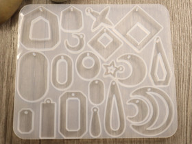 Siilikonimuotti kuviot, 112x127x4mm, 1kpl