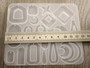 Siilikonimuotti kuviot, 112x127x4mm, 1kpl