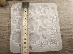 Silikonimuotti sieni, 129x119x5mm, 1kpl
