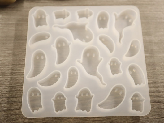Silikonimuotti kummitus, 101x101x8mm, 1kpl