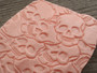 Kuviorulla pääkallot, 10x2.4cm, 1kpl