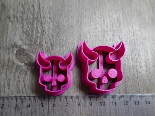 Muotti demoninkallo, 30mm/40mm, 1kpl