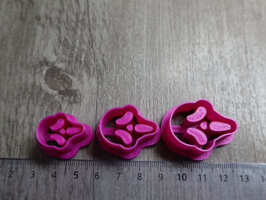 Muotti scream, 20mm/25mm/30mm, 1kpl