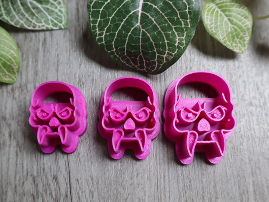 Muotti vampyyrinkallo, 25mm/30mm/35mm, 1kpl