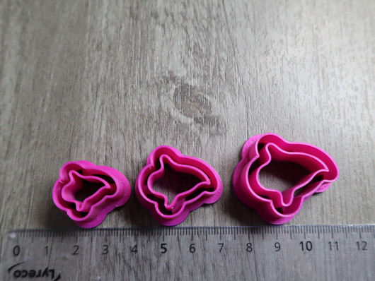 Muotti kummitus, 20mm/25mm/30mm, 1kpl