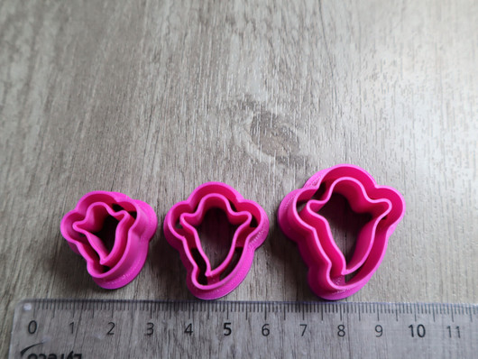 Muotti kummitus, 20mm/25mm/30mm, 1kpl