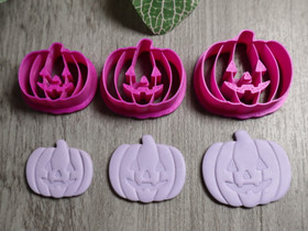 Muotti kurpitsa, 30mm/35mm/40mm, 1kpl