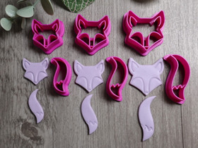 Muotti kettu, 55mm/65mm/75mm, 1kpl