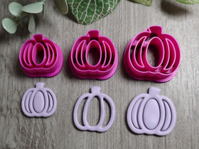 Muotti kurpitsa, 25mm/30mm/35mm, 1kpl