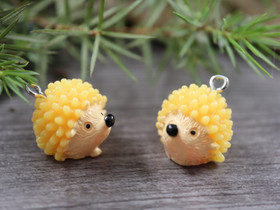 Siiliriipus 2LK, 17x19mm, moniväri, 1kpl