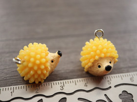 Siiliriipus 2LK, 17x19mm, moniväri, 1kpl