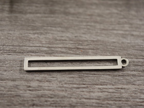 Suorakulmioriipus, 32x4mm, rst, 1kpl