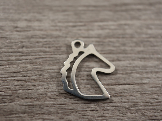 Hevonenriipus, 16x13mm, rst, 1kpl