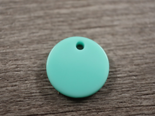 Ympyräriipus, 14mm, minttu, 1kpl