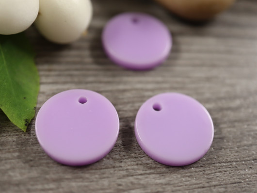 Ympyräriipus, 14mm, liila, 1kpl