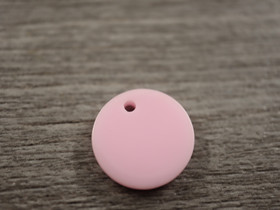 Ympyräriipus, 14mm, vaaleanpunainen, 1kpl