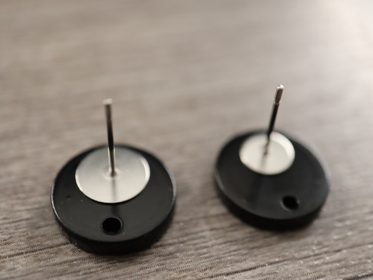 Ympyräriipus, 14mm, musta, 10kpl