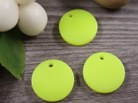 Ympyräriipus, 14mm, keltainen, 1kpl