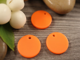 Ympyräriipus, 14mm, oranssi, 1kpl