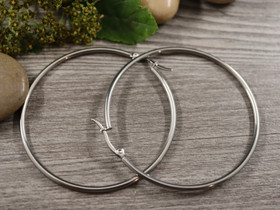 Korvakorurengas, 60x2mm, rst, 1pari