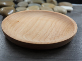 Puualusta maissitärkkelykselle, 12x1.5cm, ruskean, 1kpl