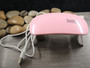 Mini UV LED valo, 127x66x16mm, pinkki, 1kpl POSTIPAKETTI TOIMITUS