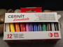 Cernit essentials, 12x 25g, 12 eri väriä, 1kpl POSTIPAKETTI TOIMITUS