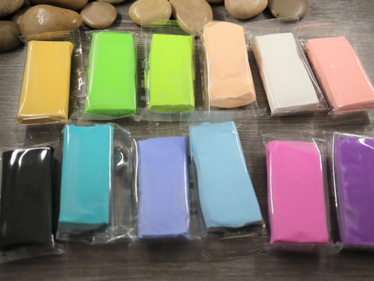 Cernit pastel, 12x 25g, 12 eri väriä, 1kpl POSTIPAKETTI TOIMITUS