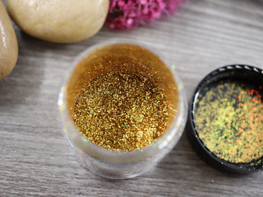 Glitter, kulta, n.4g, 1kpl POSTIPAKETTI TOIMITUS