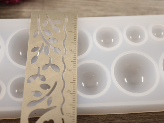 Silikonimuotti ympyrät, 135x45x5mm, 1kpl