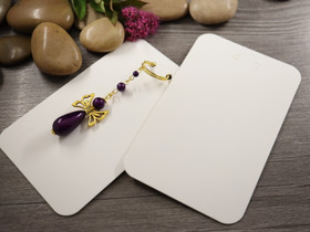 Korukortti, 12.5x7.5cm, valkoinen, 1kpl