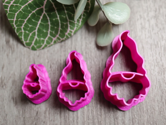 Muotti tonttu, 15mm/25mm/35mm, 1kpl