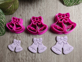 Muotti kellot, 20mm/25mm/30mm, 1kpl