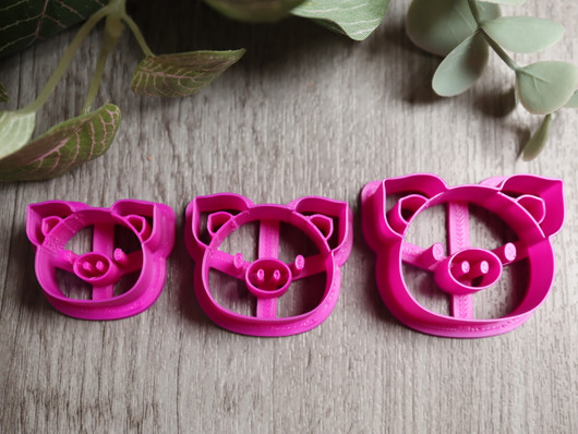 Muotti possu, 20mm, 25mm, 30mm, 1kpl