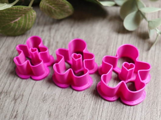 Muotti pipari, 25mm, 30mm, 35mm, 1kpl